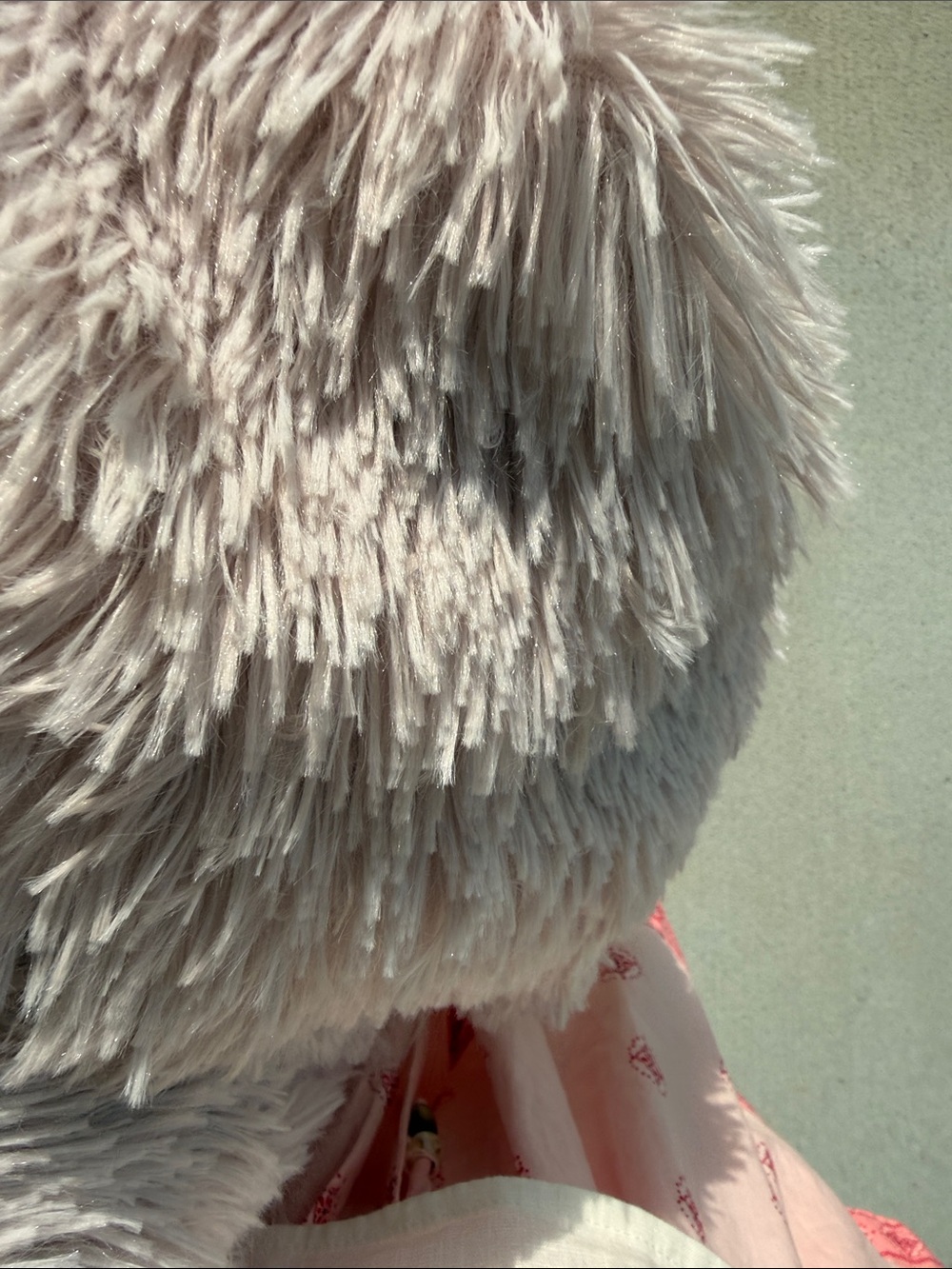 Plush Open-Front Faux Fur Vest in Blush - Picture 10 of 11